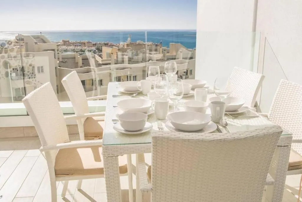 2Br Ocean Garden Apt, Heated Pool, Ocean View, Pp81 Costa Adeje  Apartment Costa Adeje (Tenerife)